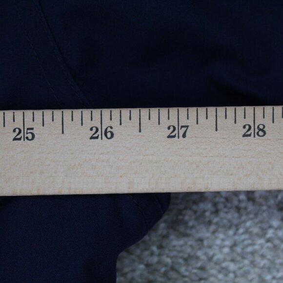 Eddie Bauer Jacket Adult XL Wool Lined Mountain Parka Blue Full Zip Utility Coat - Picture 15 of 16